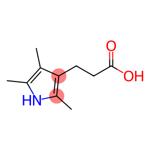 1H-Pyrrole-3-propanoic acid, 2,4,5-trimethyl-