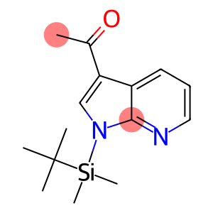 Ethanone, 1-[1-[(1,1-dimethylethyl)dimethylsilyl]-1H-pyrrolo[2,3-b]pyridin-3-yl]