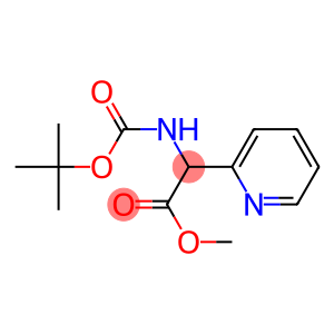 2-(BOC-氨基)-2-(2-吡啶基)乙酸甲酯