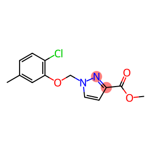 methyl 1-[(2-chloro-5-methylphenoxy)methyl]-1H-pyrazole-3-carboxylate