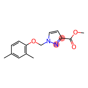 1H-Pyrazole-3-carboxylic acid, 1-[(2,4-dimethylphenoxy)methyl]-, methyl ester