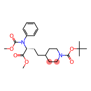 4-Piperidinebutanoic acid, 1-[(1,1-dimethylethoxy)carbonyl]-α-[[(phenylmethoxy)carbonyl]amino]-, methyl ester, (αR)-