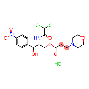 [2-[(2,2-dichloroacetyl)amino]-3-hydroxy-3-(4-nitrophenyl)propyl] 3-mo rpholin-4-ylpropanoate hydrochloride
