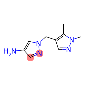1-[(1,5-dimethyl-1H-pyrazol-4-yl)methyl]-1H-pyrazol-4-amine