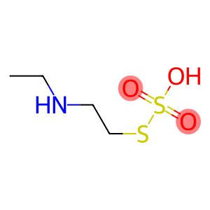 Thiosulfuric acid hydrogen S-[2-(ethylamino)ethyl] ester