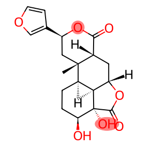 [3S,5aα,6aα,10bβ,(+)]-Dodecahydro-9α-(3-furanyl)-3α,3aβ-dihydroxy-10aα,10cβ-dimethyl-4H,7H-furo[2',3',4':4,5]naphtho[2,1-c]pyran-4,7-dione