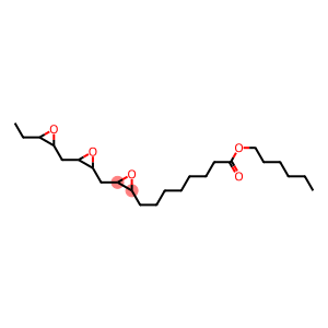 hexyl 3-[[3-[(3-ethyloxiranyl)methyl]oxiranyl]methyl]oxiran-2-octanoate