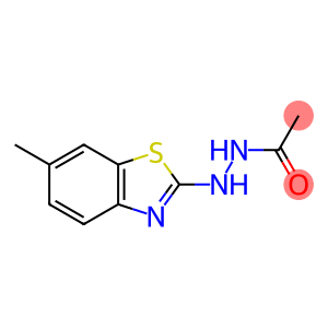 Acetic acid, 2-(6-methyl-2-benzothiazolyl)hydrazide (9CI)