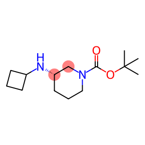 1-Piperidinecarboxylic acid, 3-(cyclobutylamino)-, 1,1-dimethylethyl ester, (3R)-