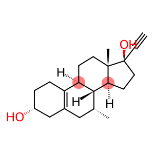 (3A,7A,17A)-3,17-DIHYDROXY-7-METHYL-19-NORPREGN-5(10)-EN-20-YL-3-ONE