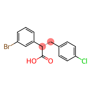 (S)-2-(3-bromophenyl)-3-(4-chlorophenyl)propanoic acid