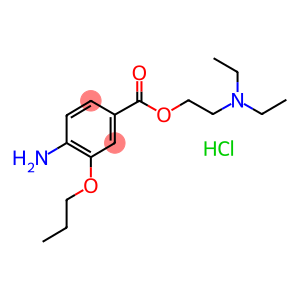 4-Amino-3-propoxy-benzoic acid 2-(diethylamino)ethyl ester hydrochlori de