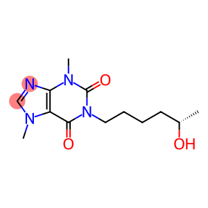 1H-Purine-2,6-dione, 3,7-dihydro-1-[(5S)-5-hydroxyhexyl]-3,7-dimethyl-