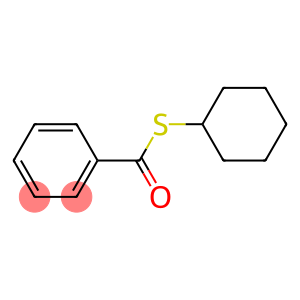 Benzenecarbothioic acid, S-cyclohexyl ester