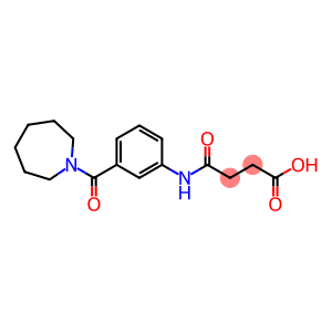 Butanoic acid, 4-[[3-[(hexahydro-1H-azepin-1-yl)carbonyl]phenyl]amino]-4-oxo-