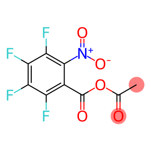 Acetic 2,3,4,5-tetrafluoro-6-nitrobenzoic anhydride