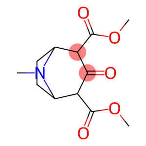 8-Azabicyclo[3.2.1]octane-2,4-dicarboxylic acid, 8-methyl-3-oxo-, 2,4-dimethyl ester