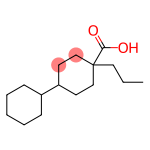 4-propylbi(cyclohexane)-4-carboxylic acid