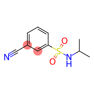 3-Cyano-N-isopropylbenzenesulfonamide