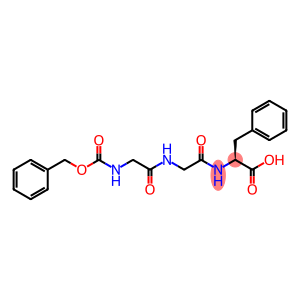 Alanine, N-[N-(N-carboxyglycyl)glycyl]-3-phenyl-, N-benzyl ester (7CI)