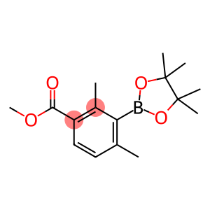 Benzoic acid, 2,4-dimethyl-3-(4,4,5,5-tetramethyl-1,3,2-dioxaborolan-2-yl)-, methyl ester