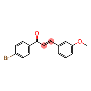 (2E)-1-(4-bromophenyl)-3-(3-methoxyphenyl)prop-2-en-1-one