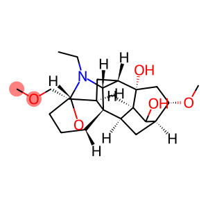 Aconitane-8,14-diol, 1,19-epoxy-20-ethyl-16-methoxy-4-(methoxymethyl)-, (1α,14α,16β,19R)-