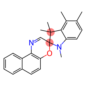 Spiro[2H-indole-2,3'-[3H]naphth[2,1-b][1,4]oxazine], 1,3-dihydro-1,3,3,4,5-pentamethyl-