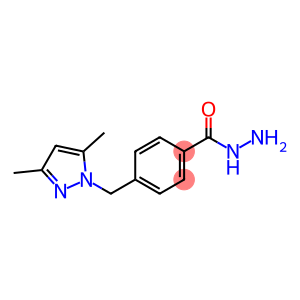 4-[(3,5-dimethyl-1H-pyrazol-1-yl)methyl]benzohydrazide