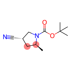 (2S,4S)-4-氰基-2-甲基-吡咯烷-1-羧酸叔丁酯