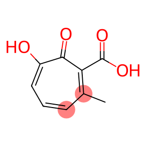 1,3,5-Cycloheptatriene-1-carboxylic acid, 6-hydroxy-2-methyl-7-oxo-