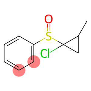 Benzene, [(1-chloro-2-methylcyclopropyl)sulfinyl]-