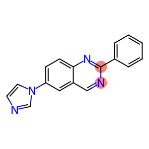 6-(1H-IMIDAZOL-1-YL)-2-PHENYL-QUINAZOLINE