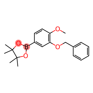 2-BENZYLOXY-4-(4,4,5,5-TETRAMETHYL-1,3,2-DIOXABOROLAN-2-YL)ANISOLE