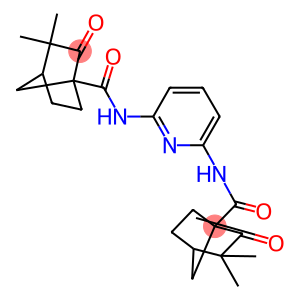 N-(6-{[(3,3-dimethyl-2-oxobicyclo[2.2.1]hept-1-yl)carbonyl]amino}-2-pyridinyl)-3,3-dimethyl-2-oxobicyclo[2.2.1]heptane-1-carboxamide