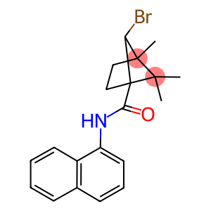 6-bromo-4,5,5-trimethyl-N-(1-naphthyl)bicyclo[2.1.1]hexane-1-carboxamide