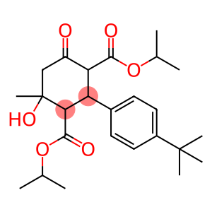 diisopropyl 2-(4-tert-butylphenyl)-4-hydroxy-4-methyl-6-oxocyclohexane-1,3-dicarboxylate