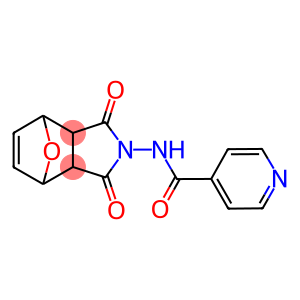 N-(3,5-dioxo-10-oxa-4-azatricyclo[5.2.1.0~2,6~]dec-8-en-4-yl)isonicotinamide