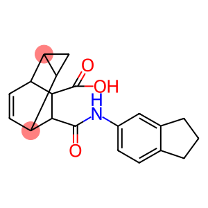 7-[(2,3-dihydro-1H-inden-5-ylamino)carbonyl]tricyclo[3.2.2.0~2,4~]non-8-ene-6-carboxylic acid