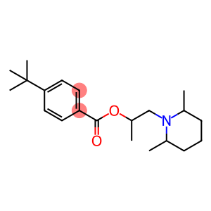 1-(2,6-dimethylpiperidin-1-yl)propan-2-yl 4-tert-butylbenzoate