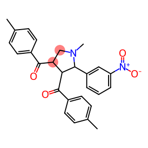 [1-METHYL-4-(4-METHYLBENZOYL)-5-(3-NITROPHENYL)TETRAHYDRO-1H-PYRROL-3-YL](4-METHYLPHENYL)METHANONE