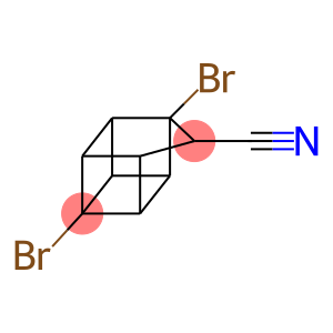 1,4-DIBROMOPENTACYCLO[4.3.0.0(2,5).0(3,8).0(4,7)]NONANE-9-CARBONITRILE