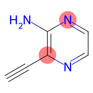 2-Amino-3-ethynylpyrazine