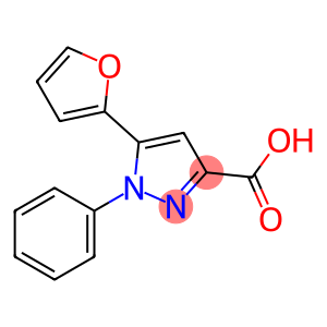 5-(2-FURYL)-1-PHENYL-1H-PYRAZOLE-3-CARBOXYLIC ACID