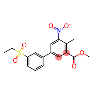 methyl 3'-(ethylsulfonyl)-4-methyl-5-nitrobiphenyl-3-carboxylate