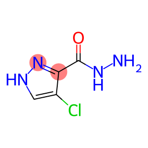 1H-Pyrazole-3-carboxylic acid, 4-chloro-, hydrazide