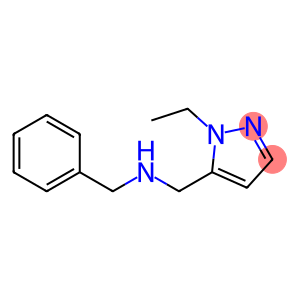 Benzyl[(1-ethyl-1h-pyrazol-5-yl)methyl]amine