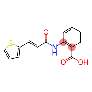 Benzoic acid,2-[[1-oxo-3-(2-thienyl)-2-propen-1-yl]amino]-