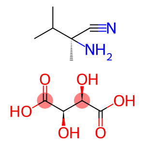 (2S)-2-Amino-2,3-dimethyl-butanenitrile L-(+)-Tartaric Acid