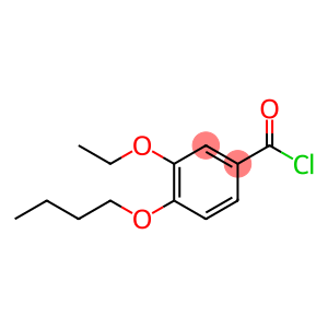 4-butoxy-3-ethoxybenzoyl chloride